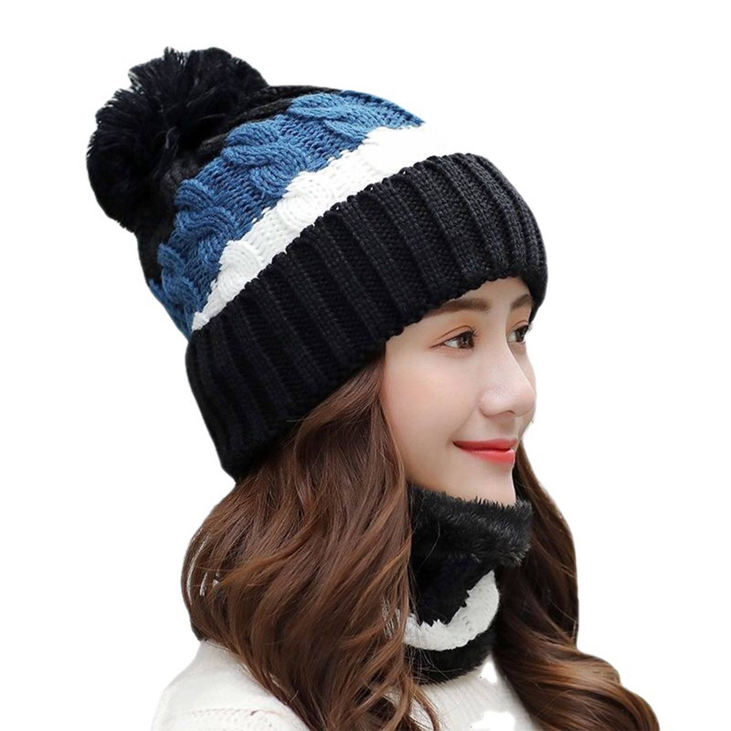 Winter Plush Double Layer Beanies 2