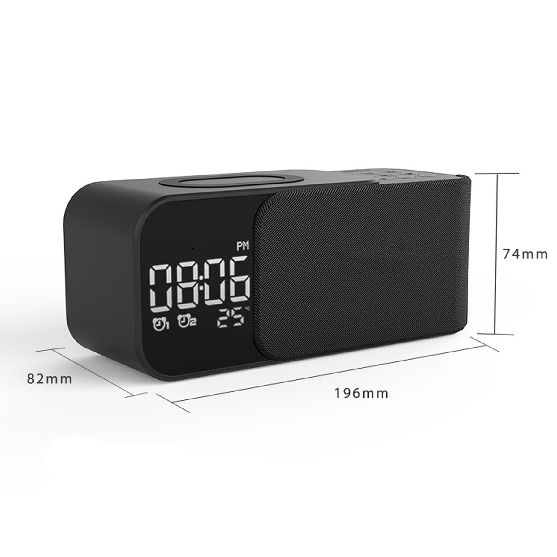 Wireless Charger Bluetooth Speaker With Night Light 2