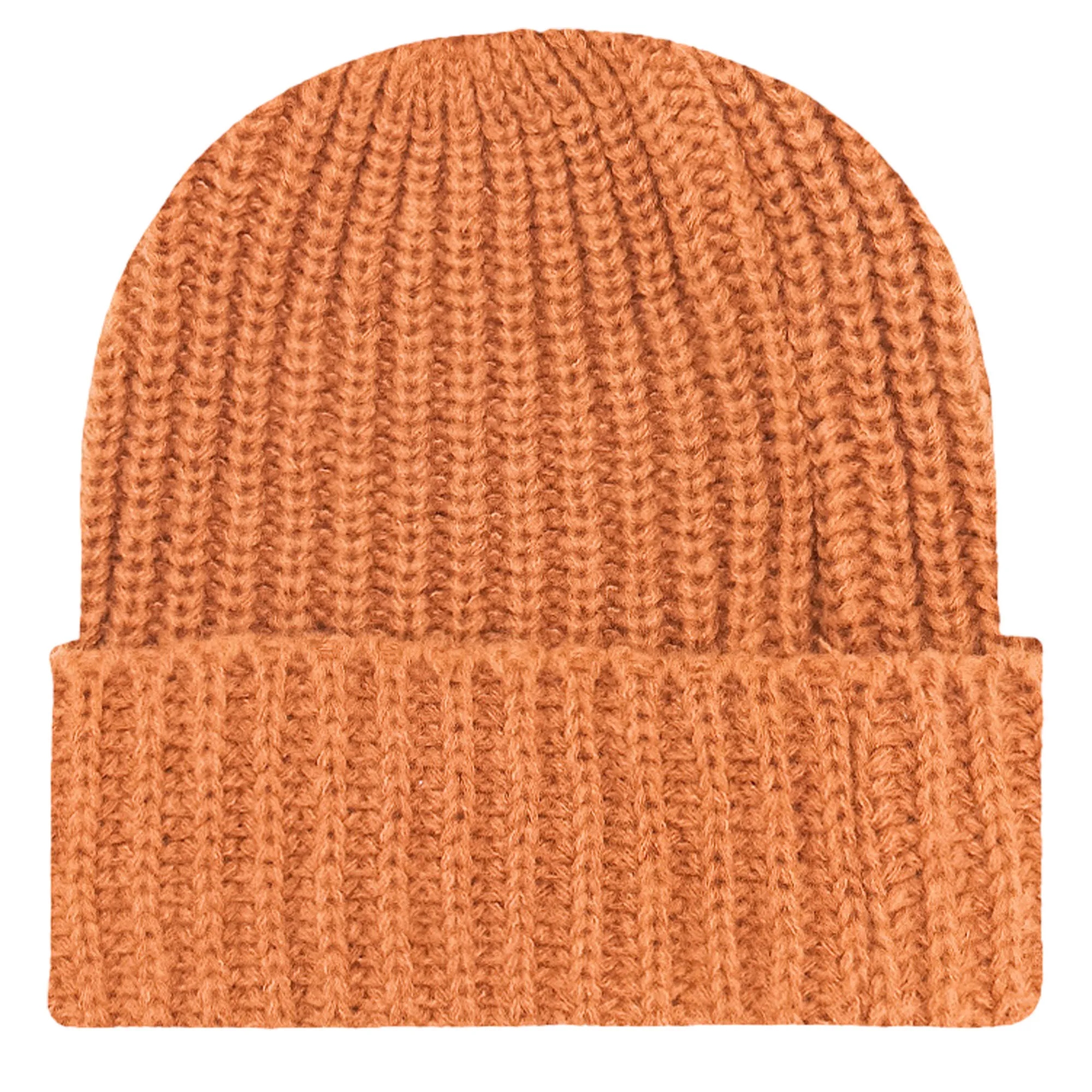 High Quality Warm Chunky Stitch Strip Knit Hat MOQ 100 9
