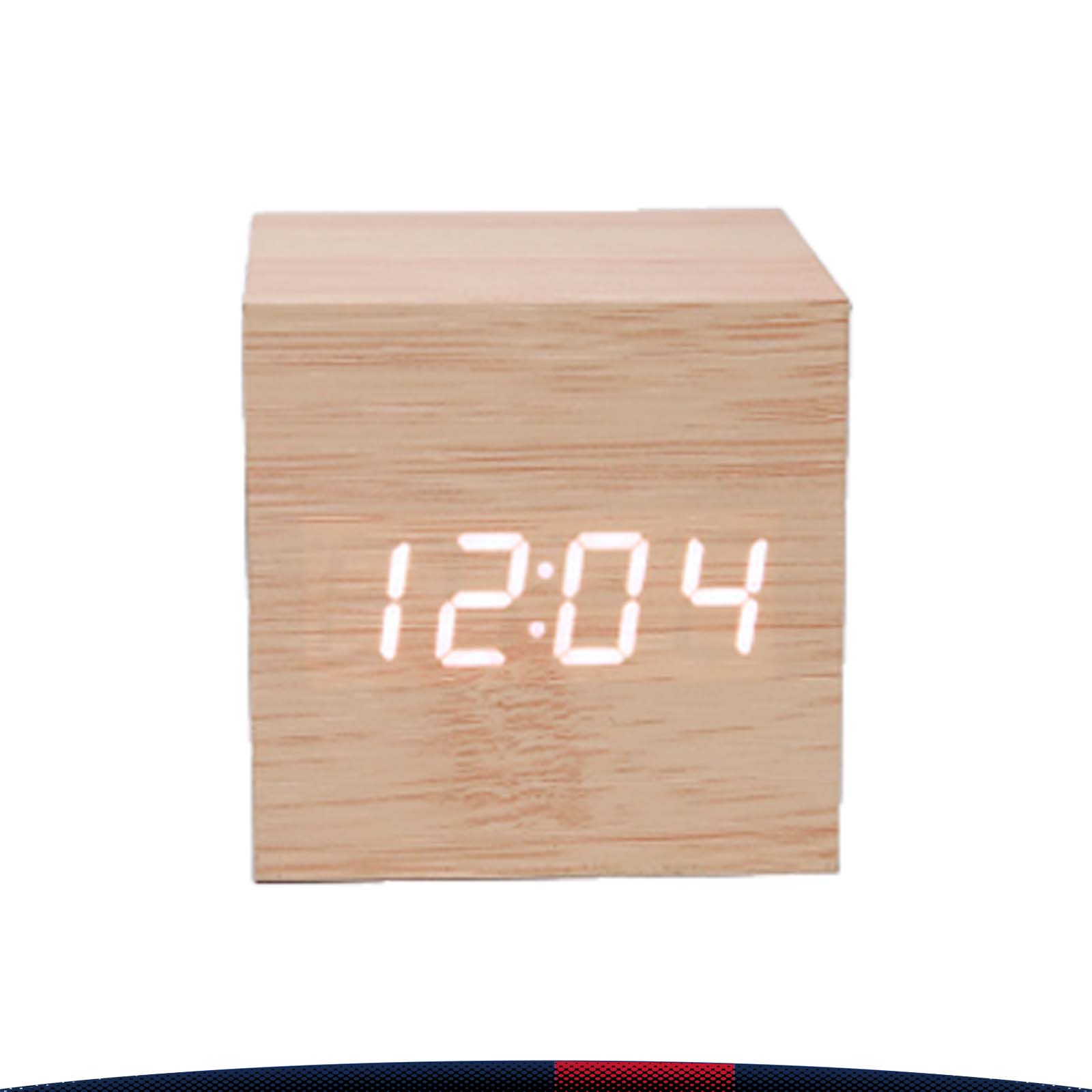 Acoustic Wooden Clock 9
