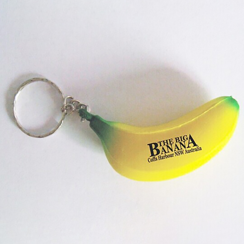 2 in 1 Banana Keychain and Stress Reliever 4