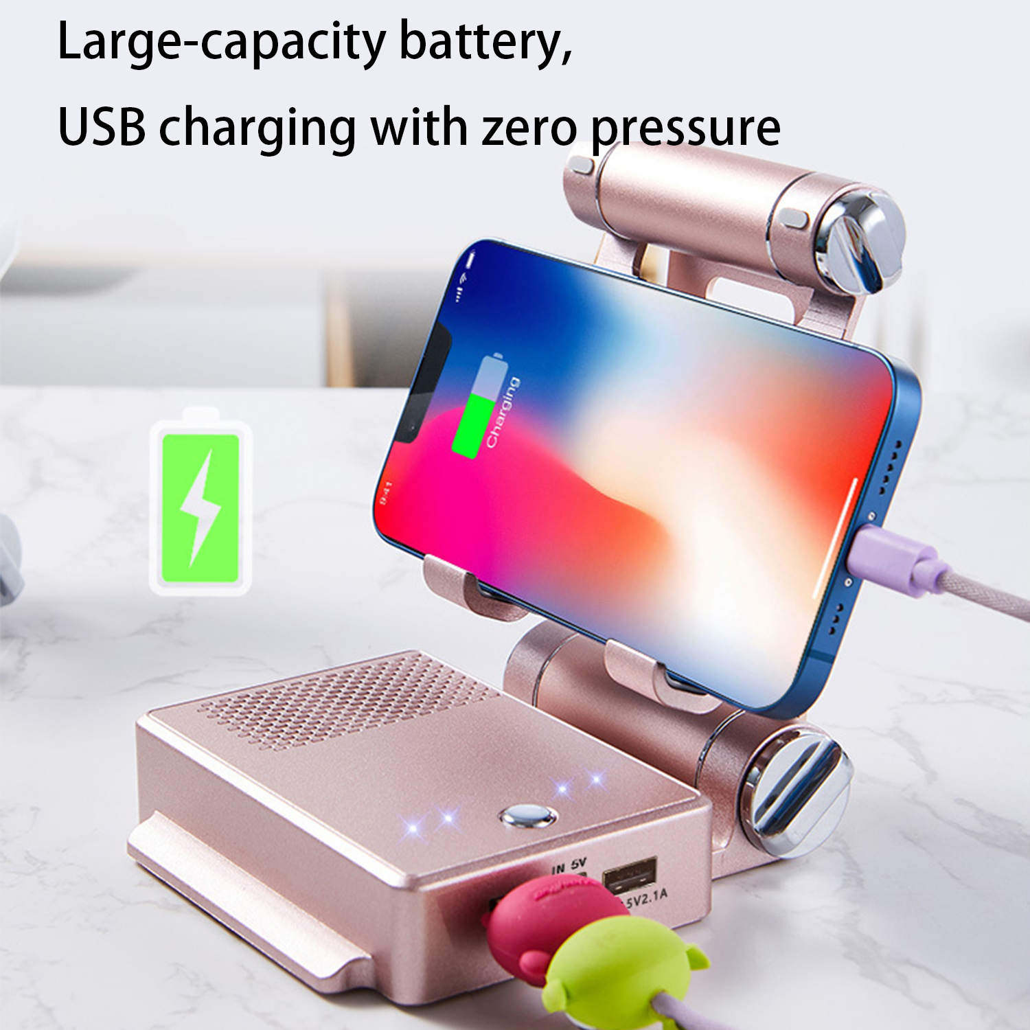 Multifunction Power Bank W/ Stand 8