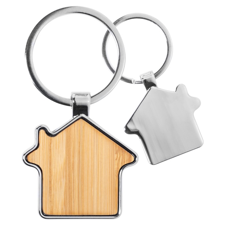 Bamboo House Key Ring 2