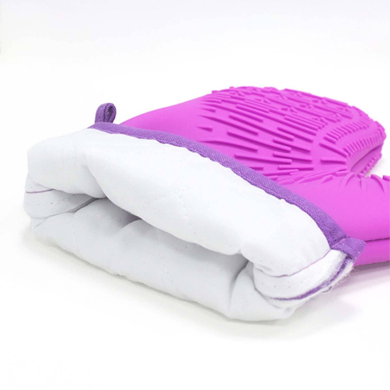 Microwave Oven Household Cotton Silicone Gloves 5