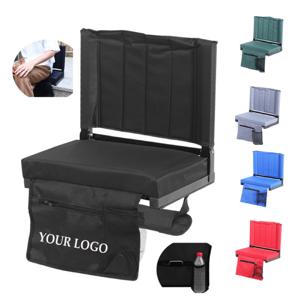 Portable Shoulder Straps Cup Holder Bleachers Stadium Seat 3