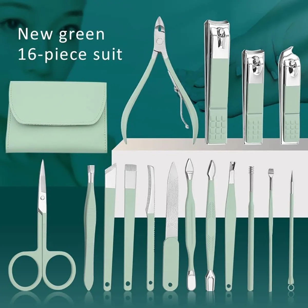 16 PCS Nail Clipper Set 2