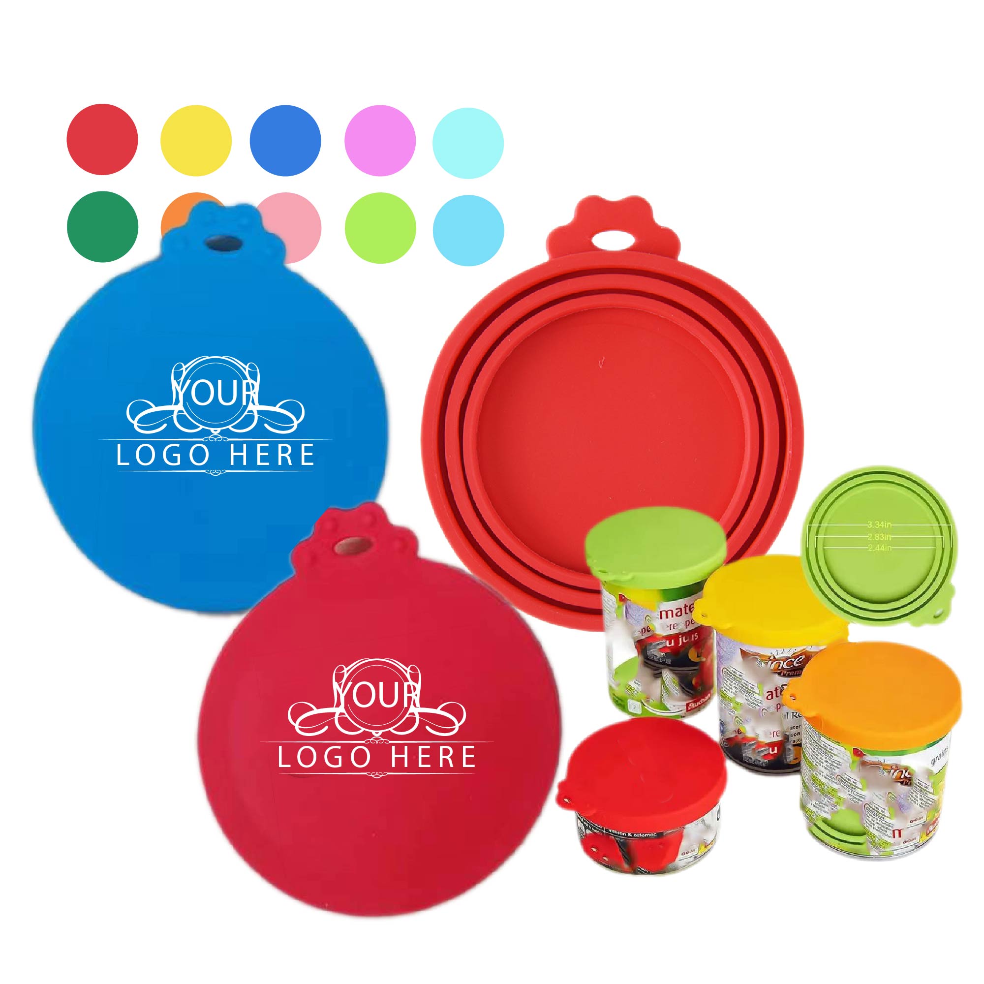 Pet Food Silicone Can Lids 2