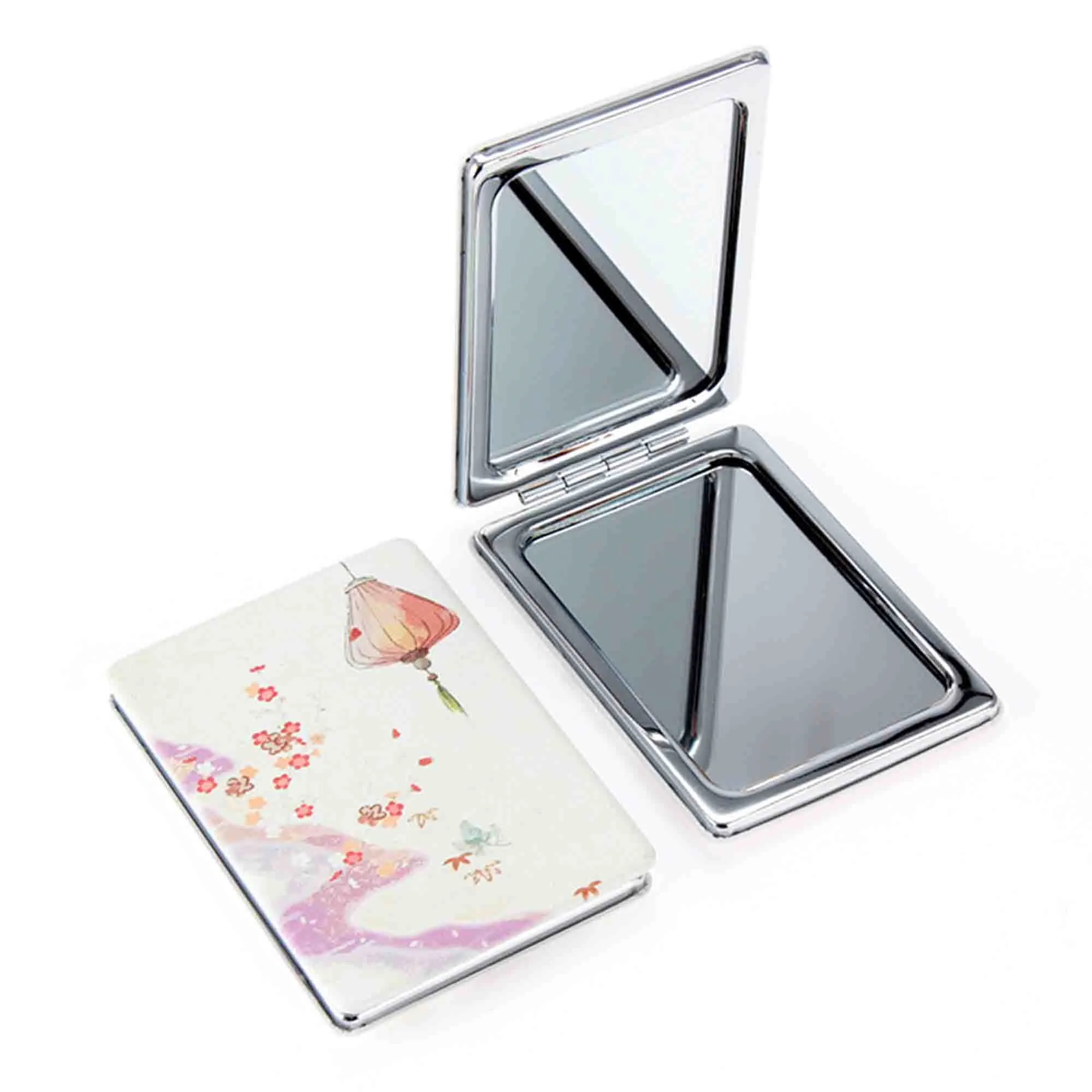 Pu Leather Double Sided Pocket Mirror 3
