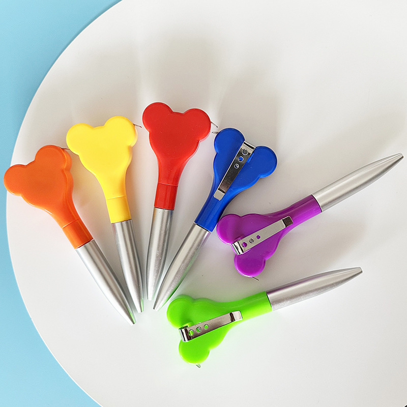 Colorful Heart Shaped Measuring Tape Ballpoint Pen 3