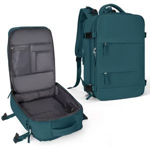 Versatile Travel Backpack with Charging Port & Shoe Pouch 4