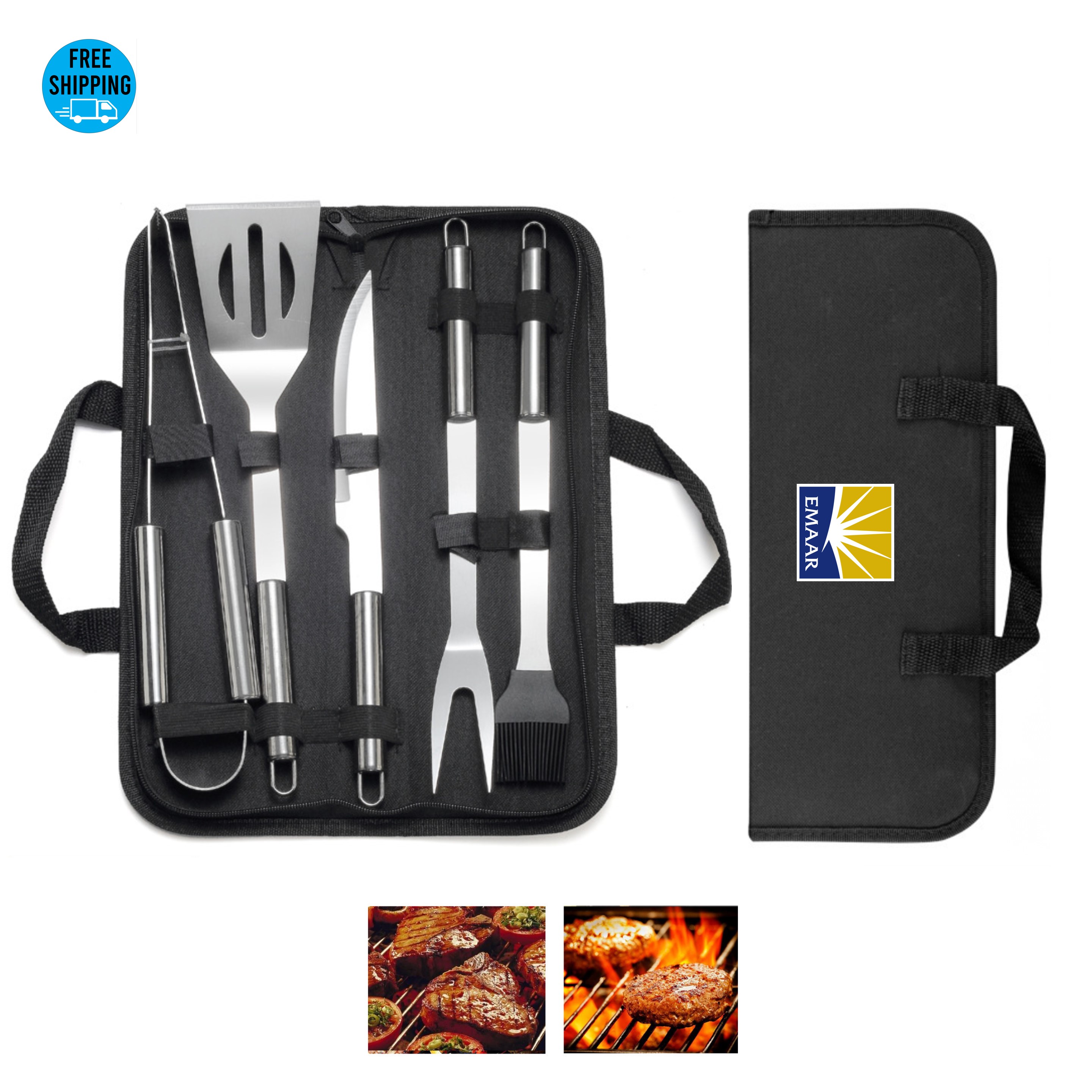 5pcs BBQ Grill Tool Set - OCEAN 3