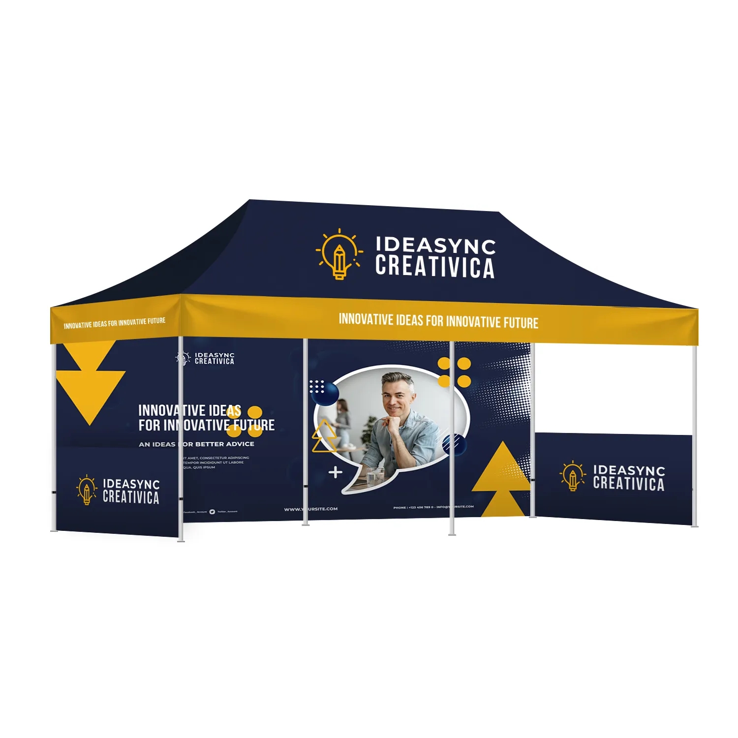 20Ft Canopy Tent Topper Only. 3