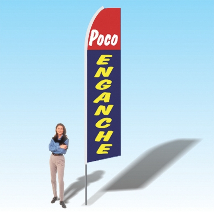Little Downpayment RedBlue Advertising Banner Flag 2
