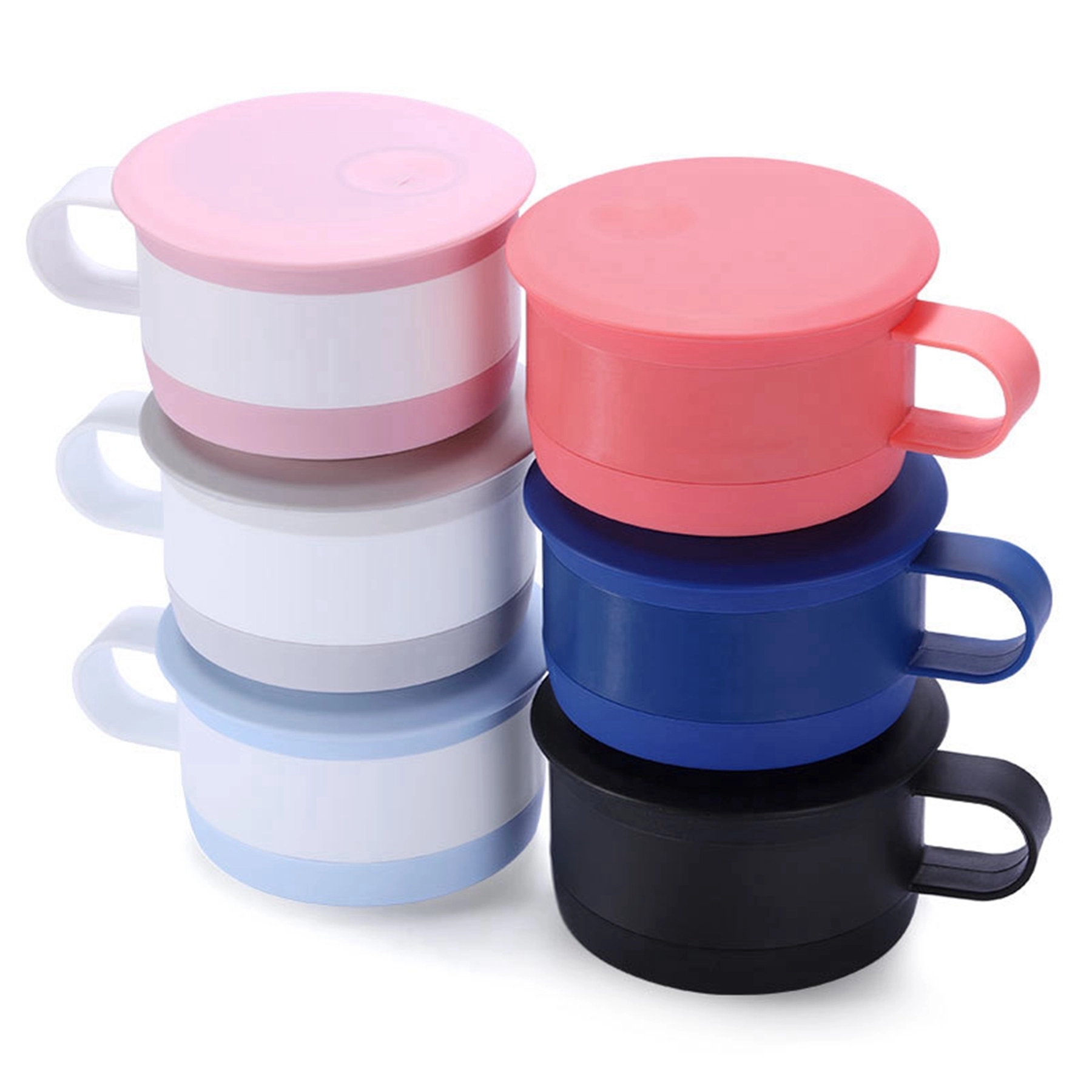 16 OZ Collapsible Reusable Silicone Coffee Cup 3