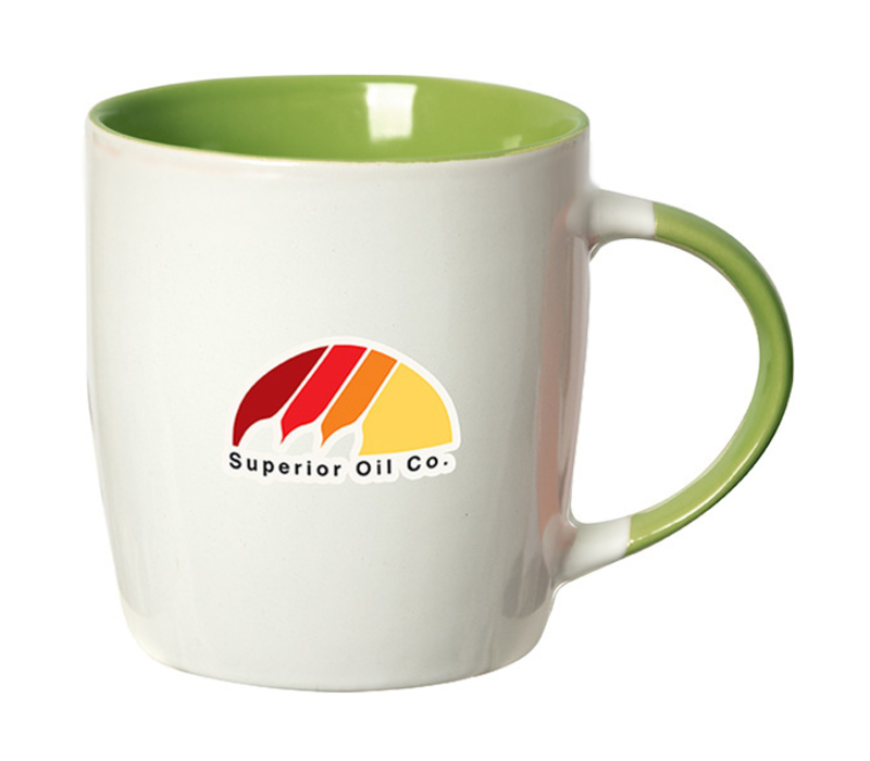 Colored Stoneware Mug, 12oz. 2