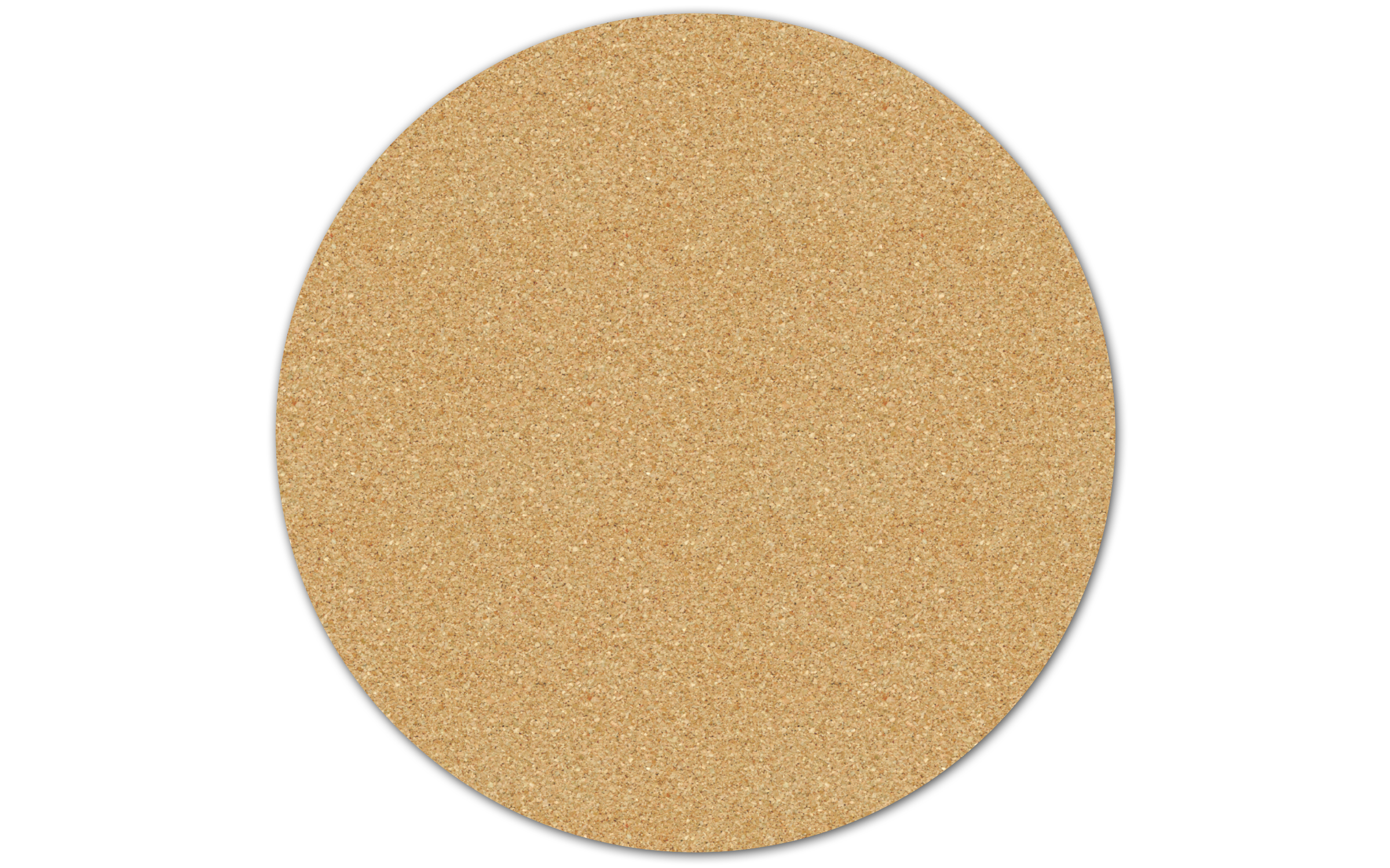 Circle Cork Mat 8.5" 2