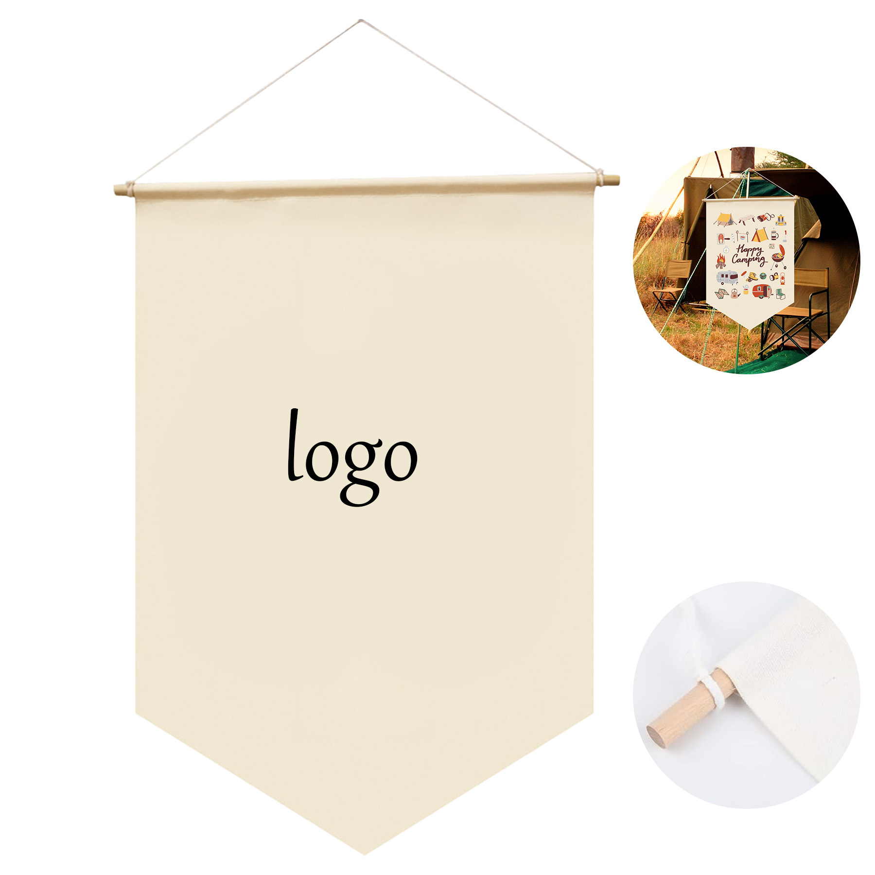 Canvas Camping Banner 4