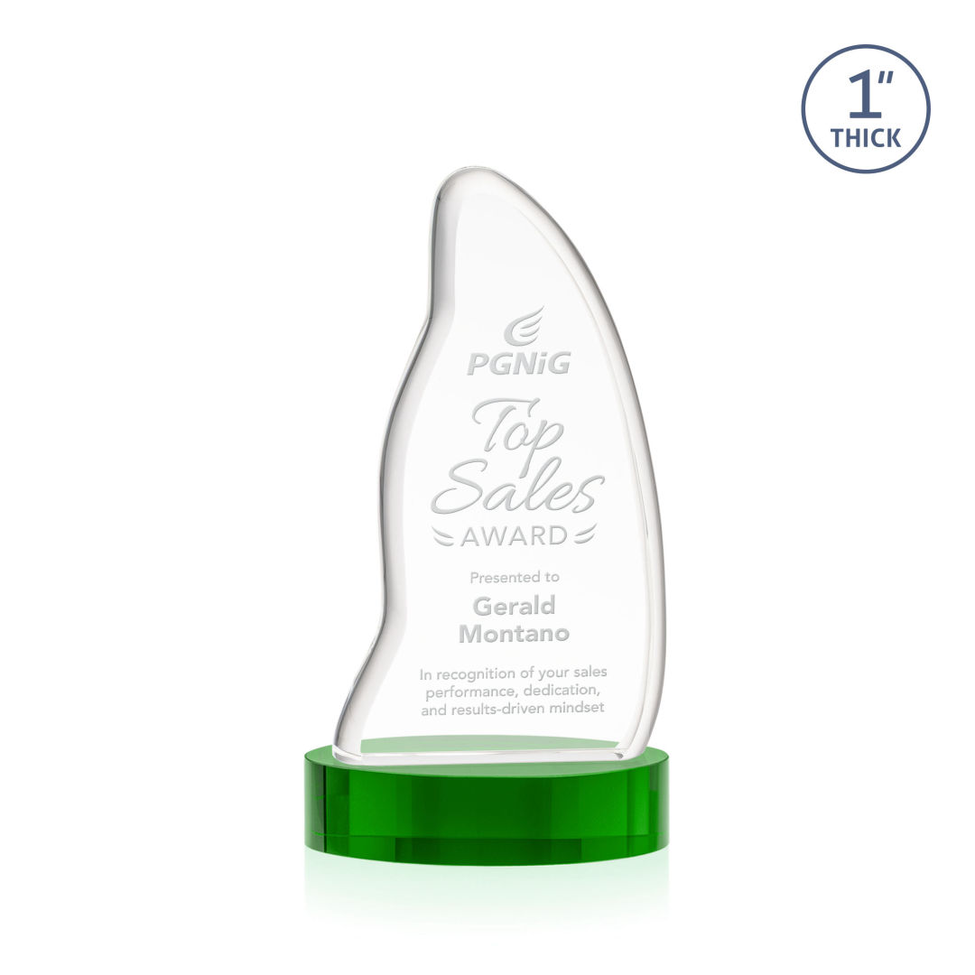 Beauford Award on Base - Green 6