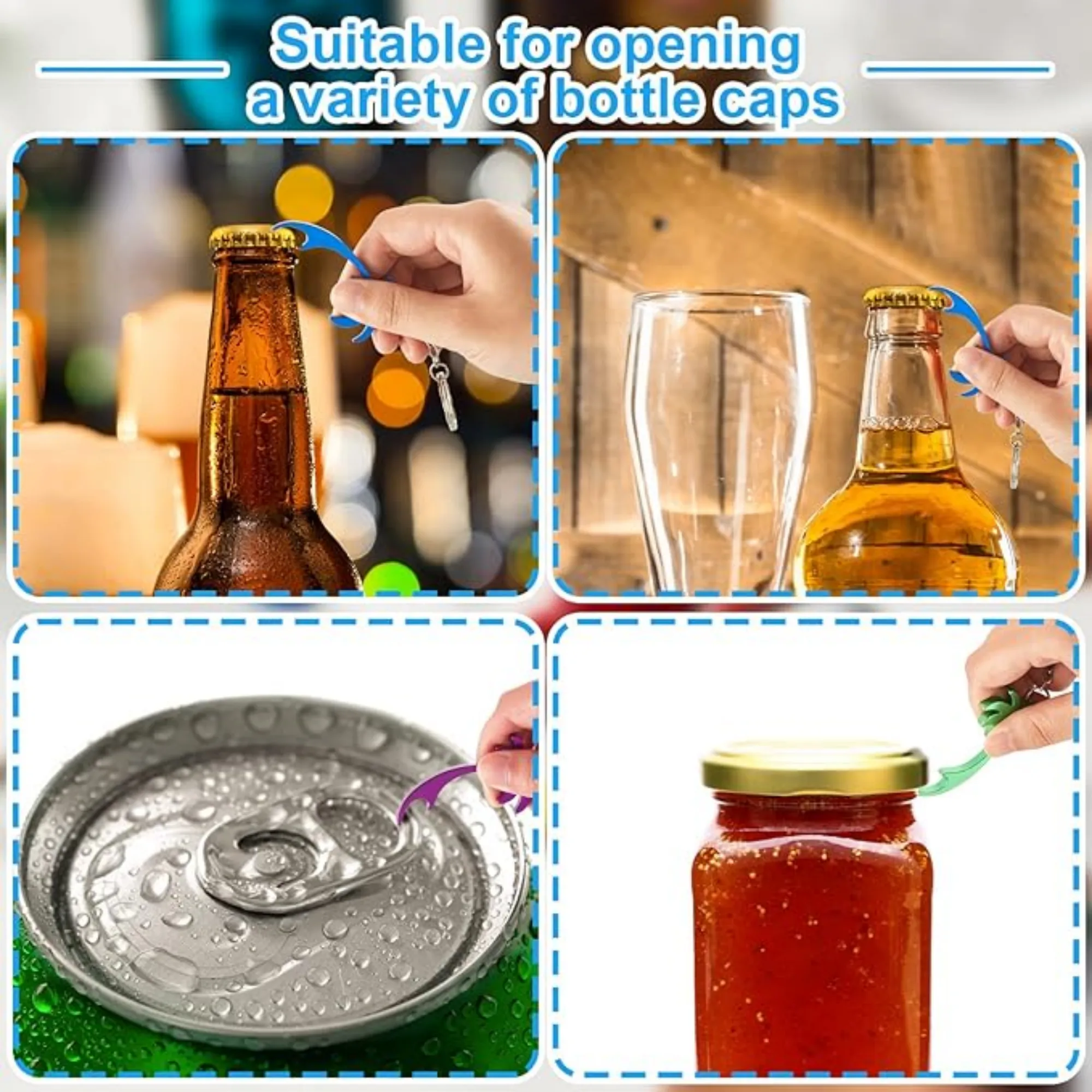 Palm Tree Bottle Opener with Keychain 3