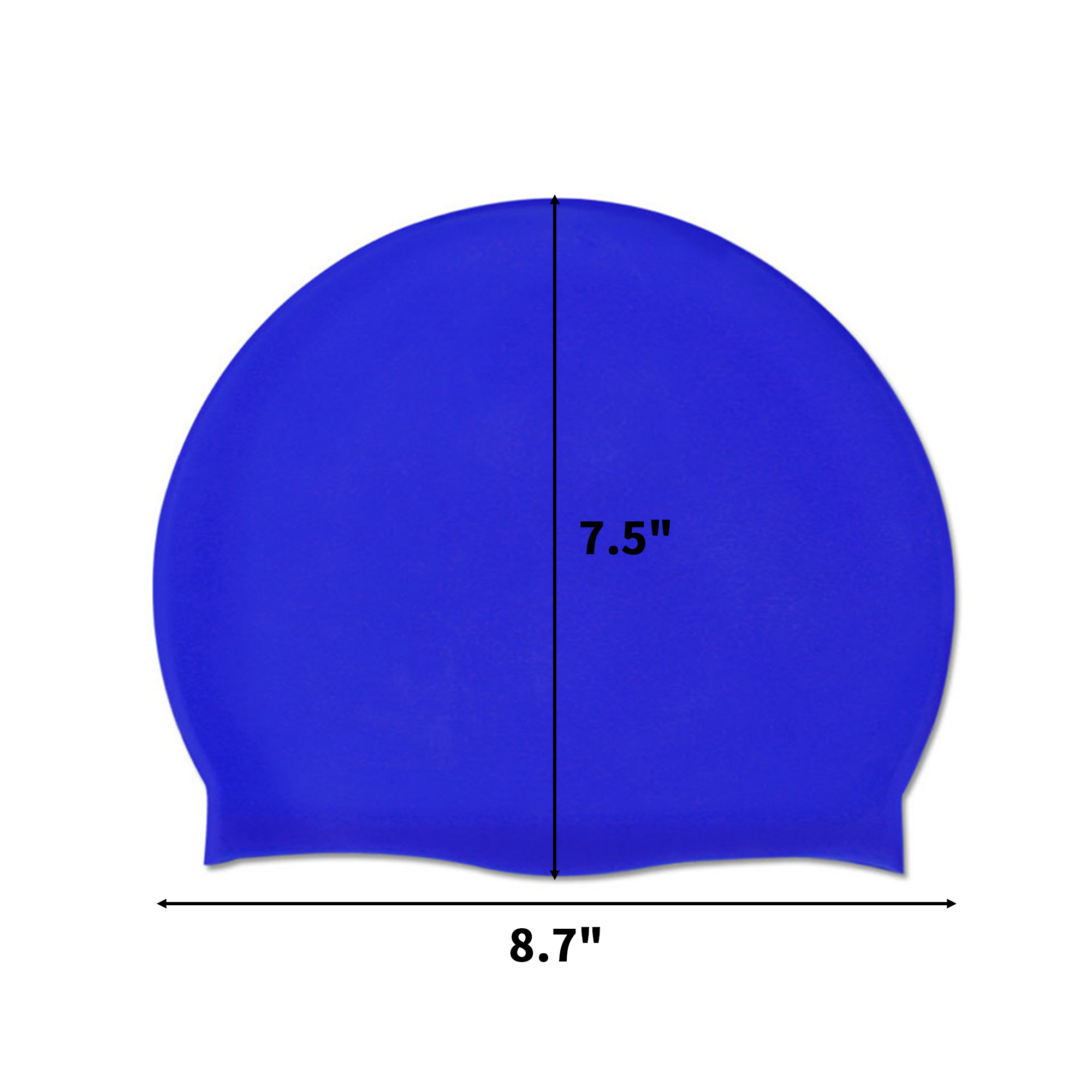 Unisex Silicone Swimming Cap With Non Slip Design 8