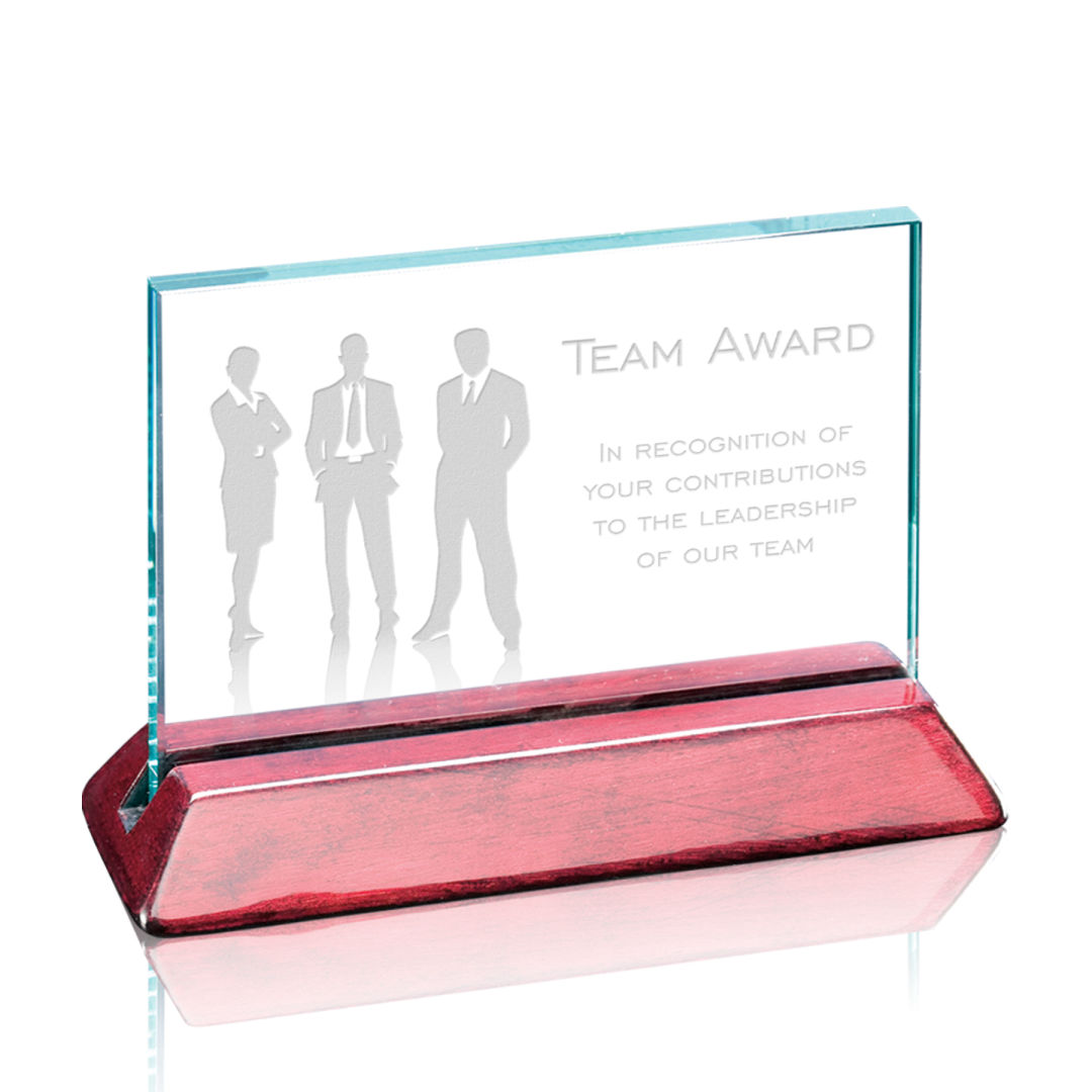 Renfrew Horizontal Award - Jade/Rosewood 5