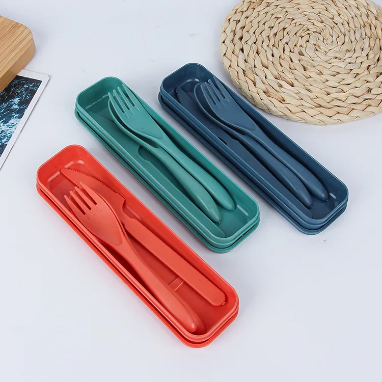 Wheat Straw Cutlery Set 6