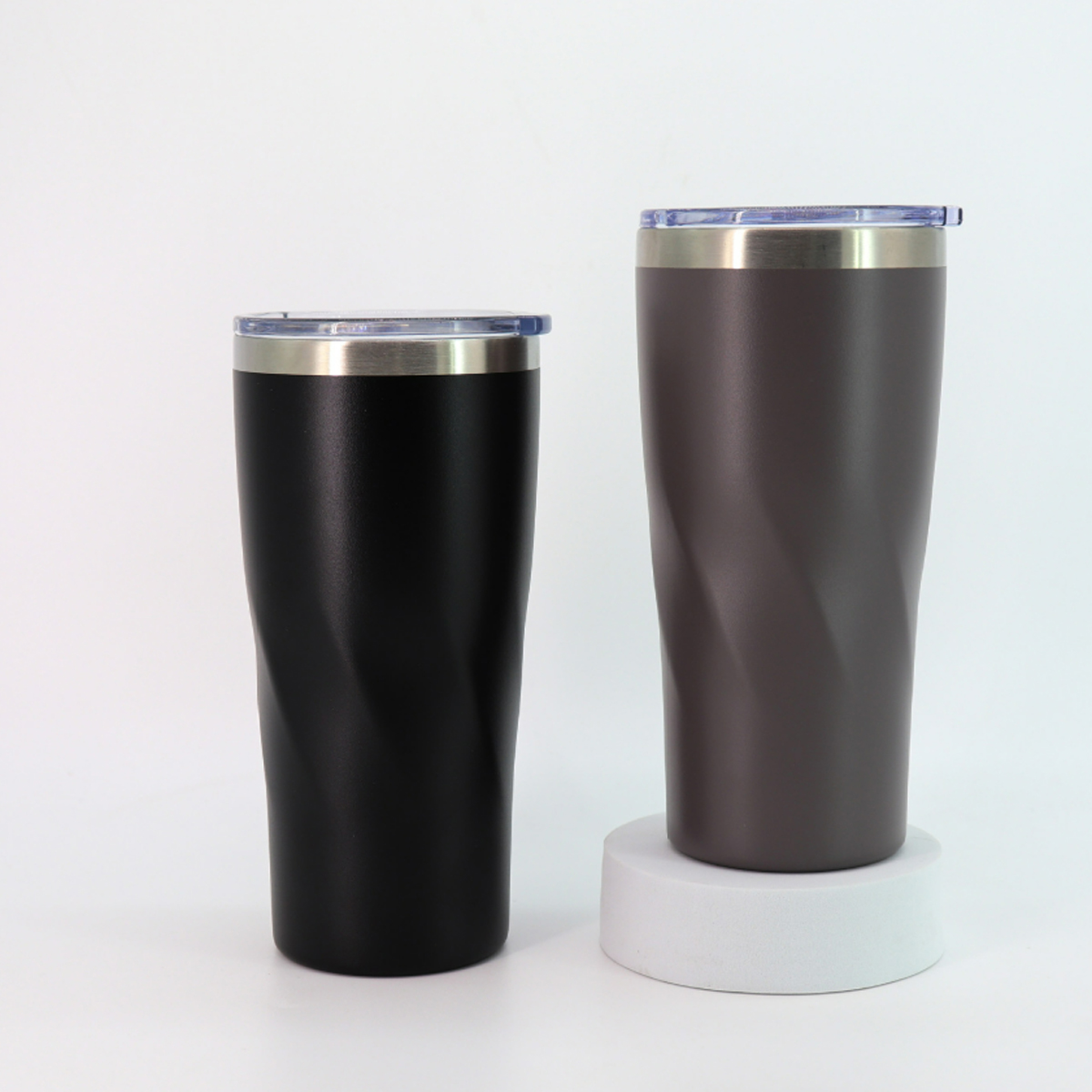 20oz Stainless Steel Twist Design Tumbler 3