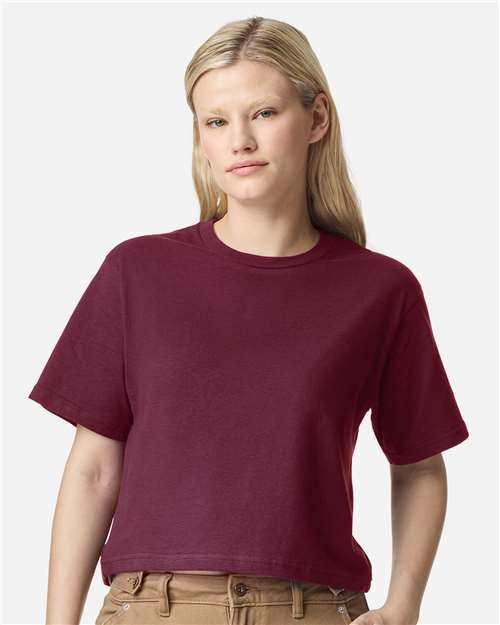 Women's Fine Jersey Mid-Length Boxy Tee - 102 71