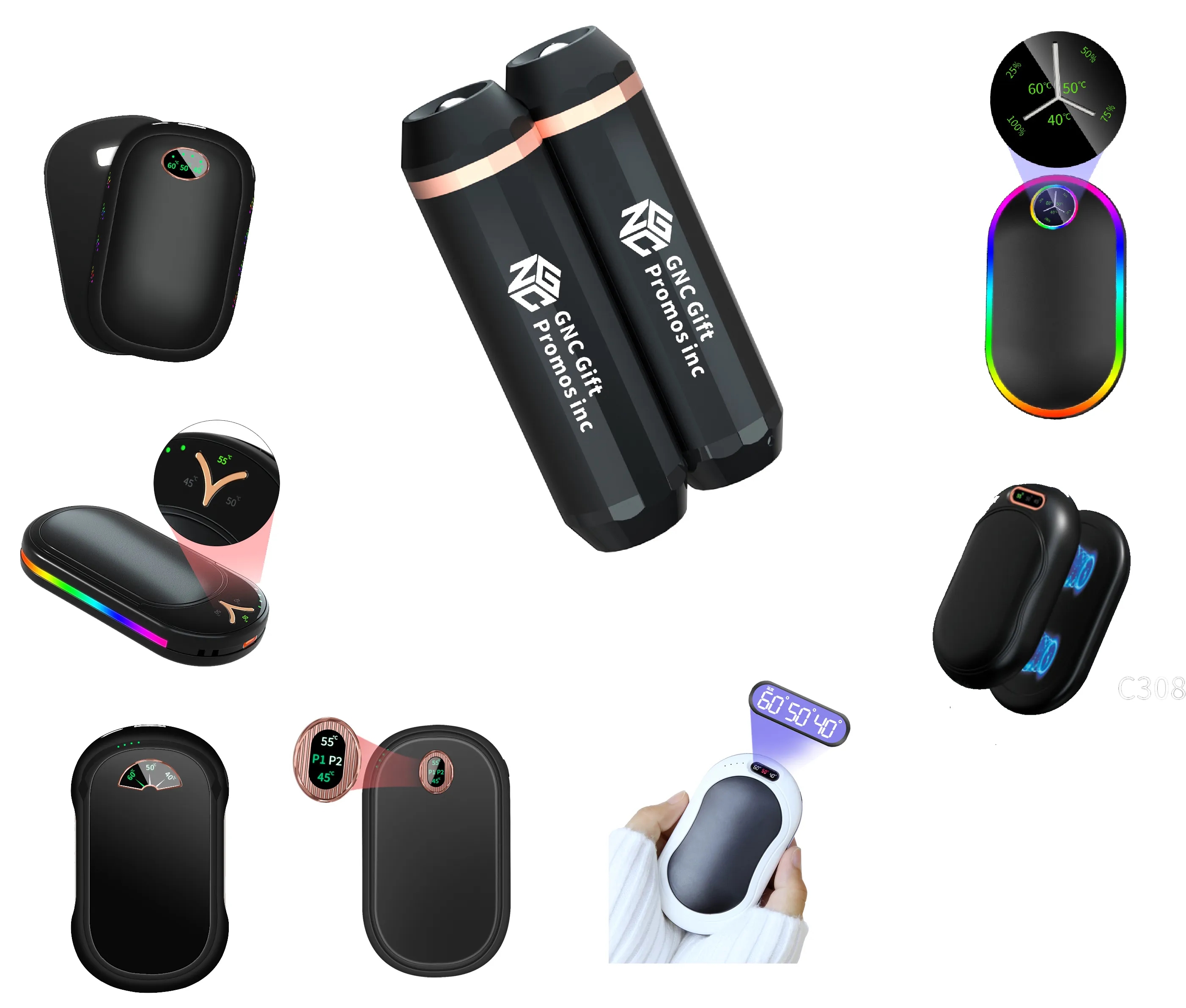 Winter Hand Warmer with LED 4