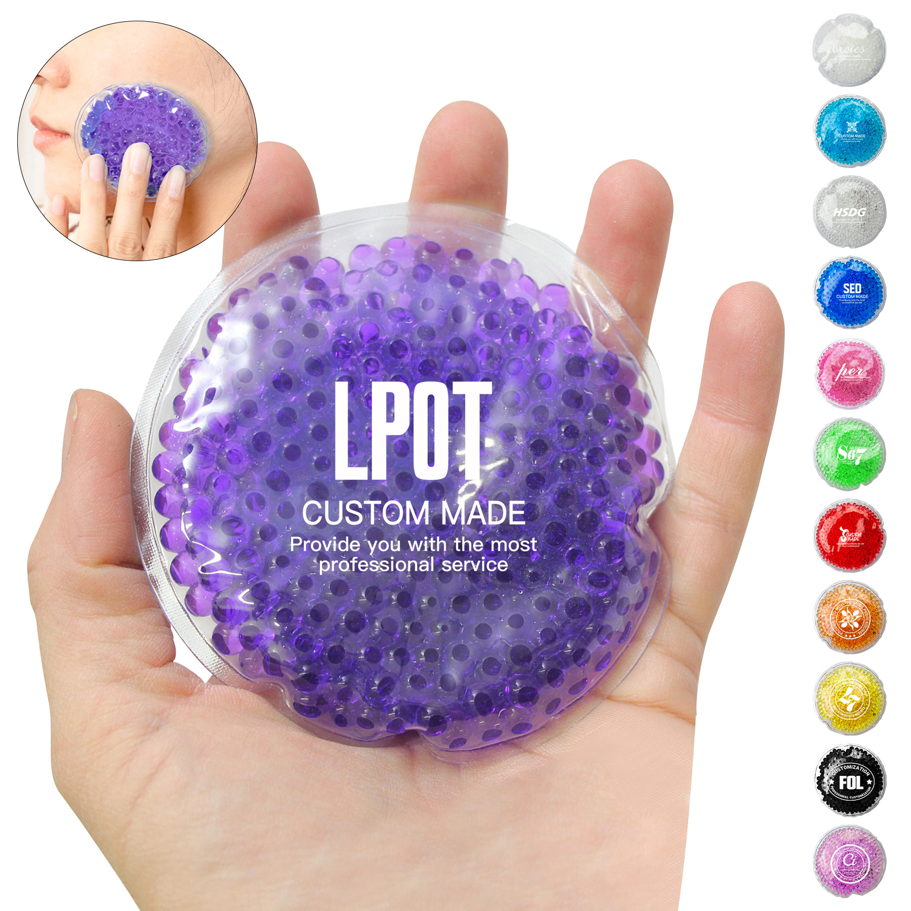 Round Hot/Cold Gel Pack 11