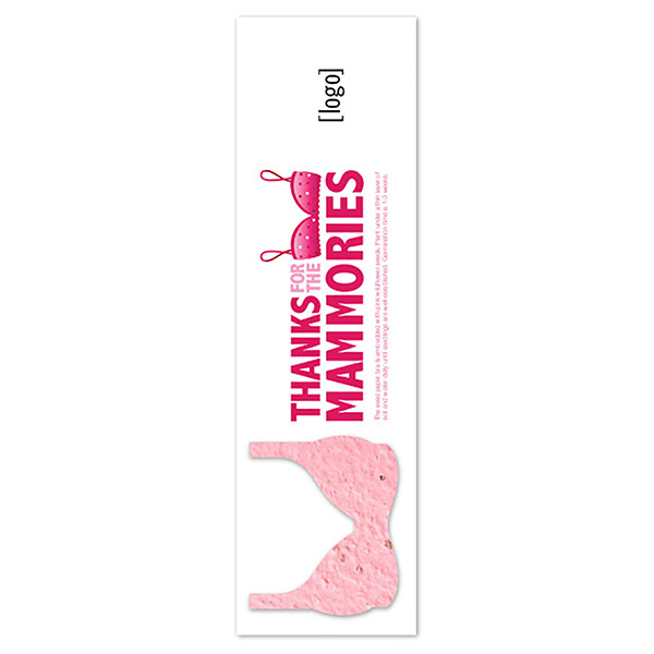 Seed Paper Shape Bookmark 15