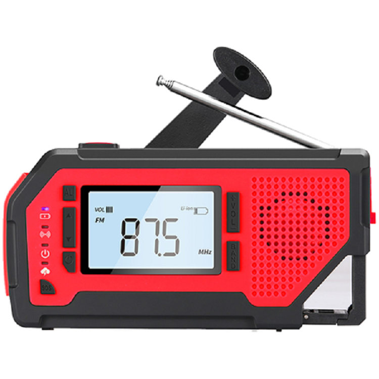 ResQ Emergency Weather Alert Radio – AM/FM/NOAA, 2000mAh Power Bank, Solar & Hand Crank 59