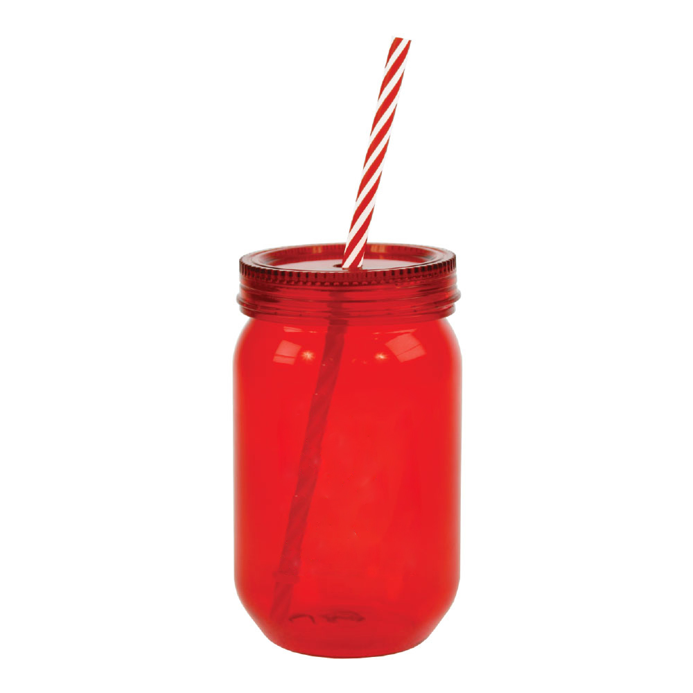 24 Oz. Jammer Mason Acrylic Jar 3