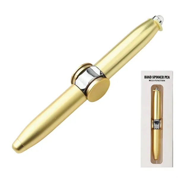 LED Light-Up Spinning Fingertip Pen - Cool Design 12