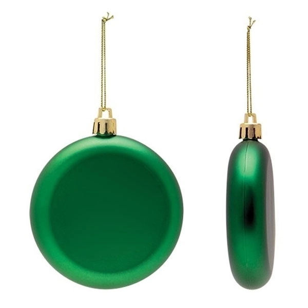 Flat Round Shatterproof Ornaments 2