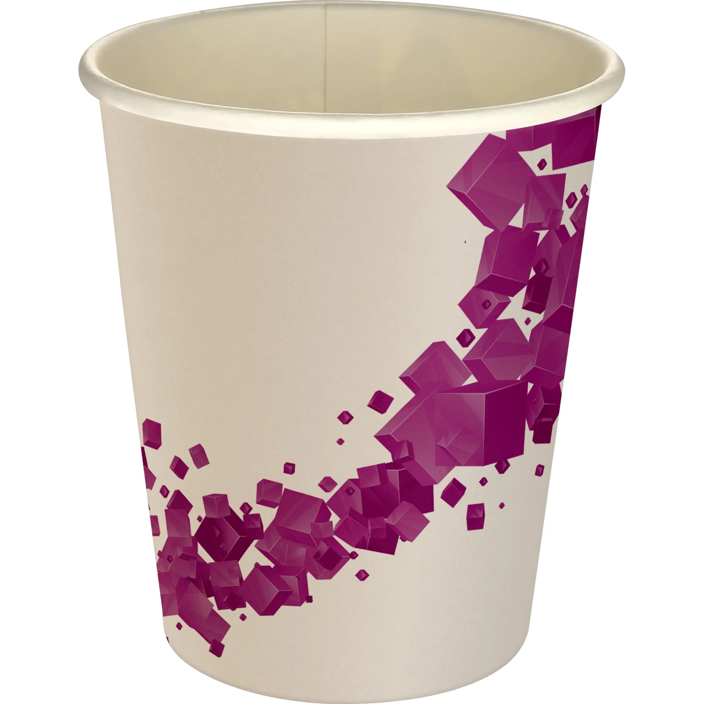 5 oz Full Color Floating Cubes Paper Cup, custom paper cup with logo imprint 15
