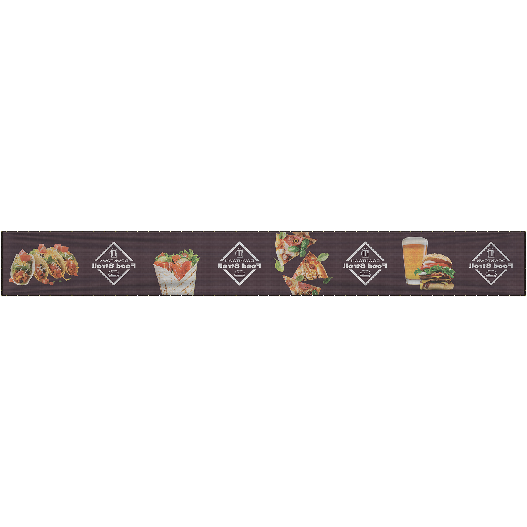 6' x 48' Premium Polyester Mesh Banner 9