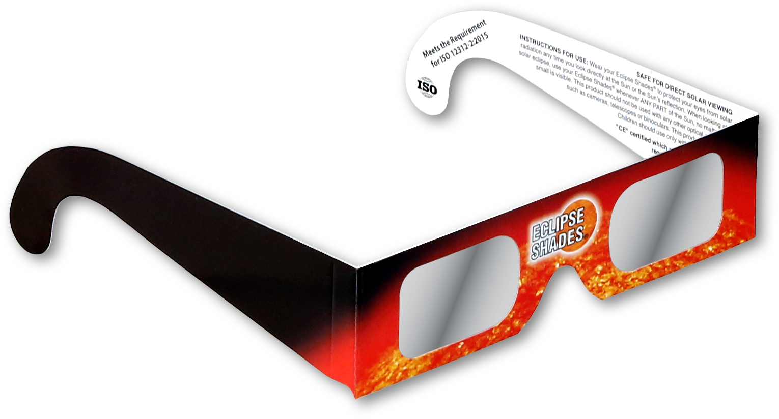 Eclipse Glasses - Safe Solar Viewers - Stock Orange 6