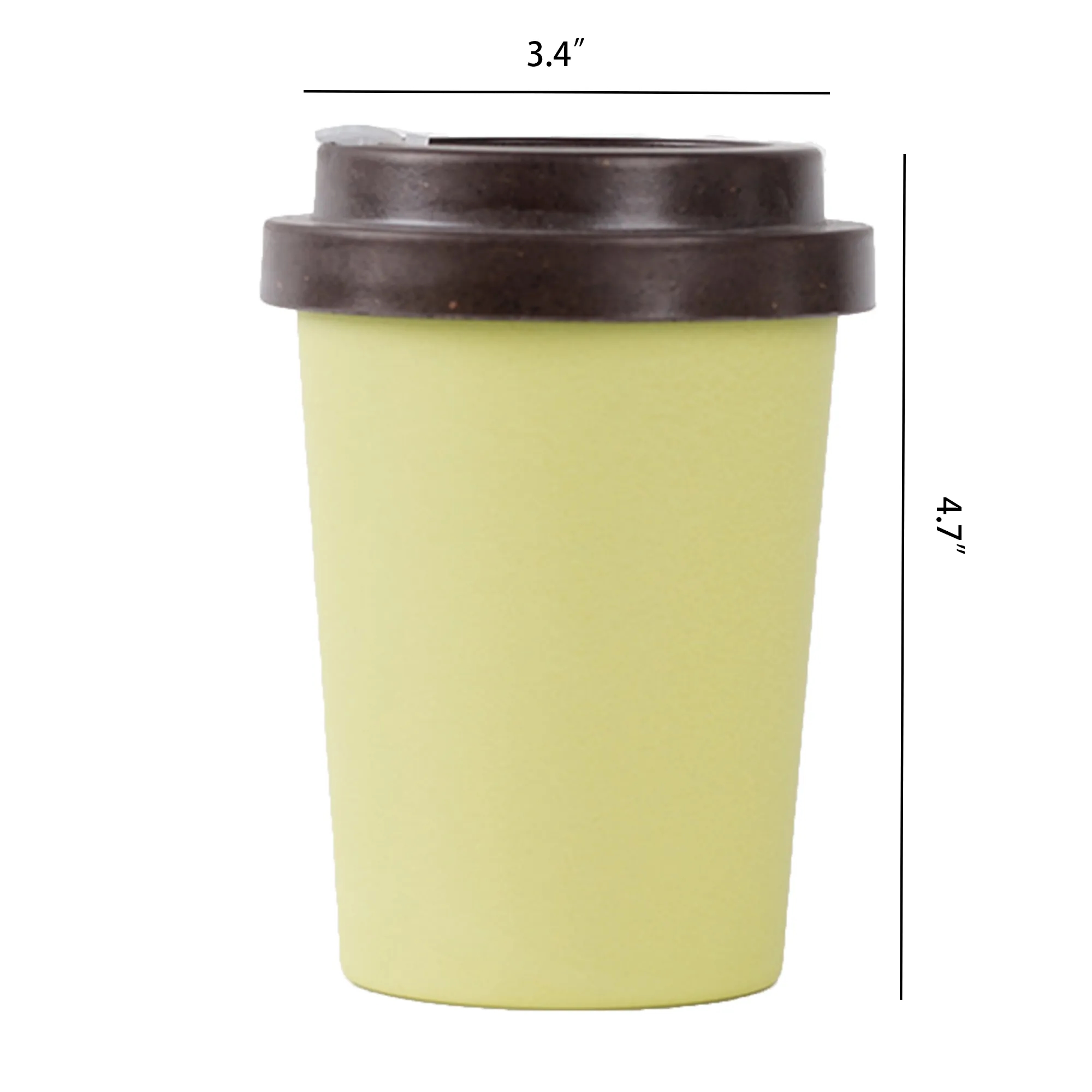12 oz. Biodegradable Bamboo Fibre Cup 3