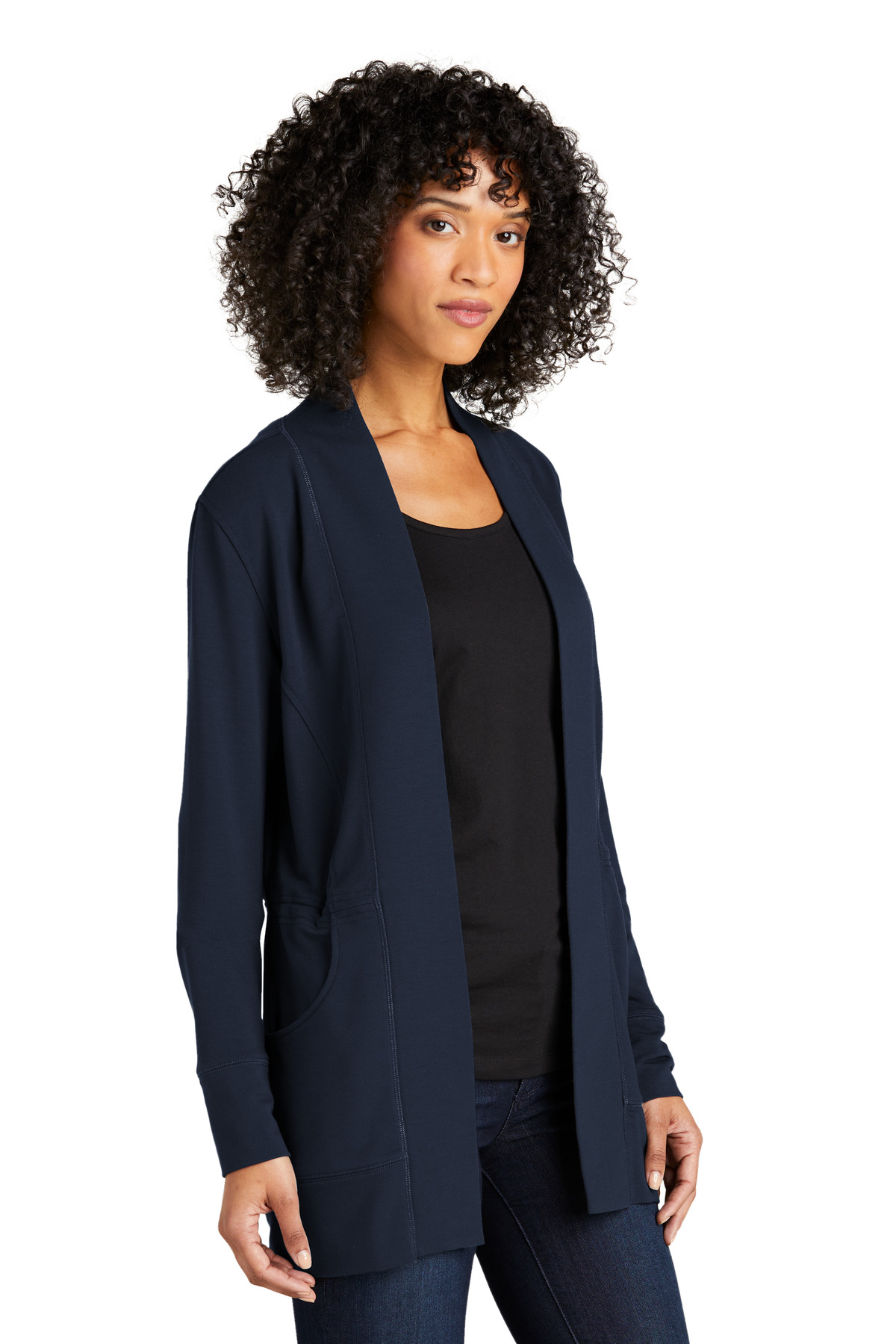 Port Authority Women's Microterry Cardigan LK825 8