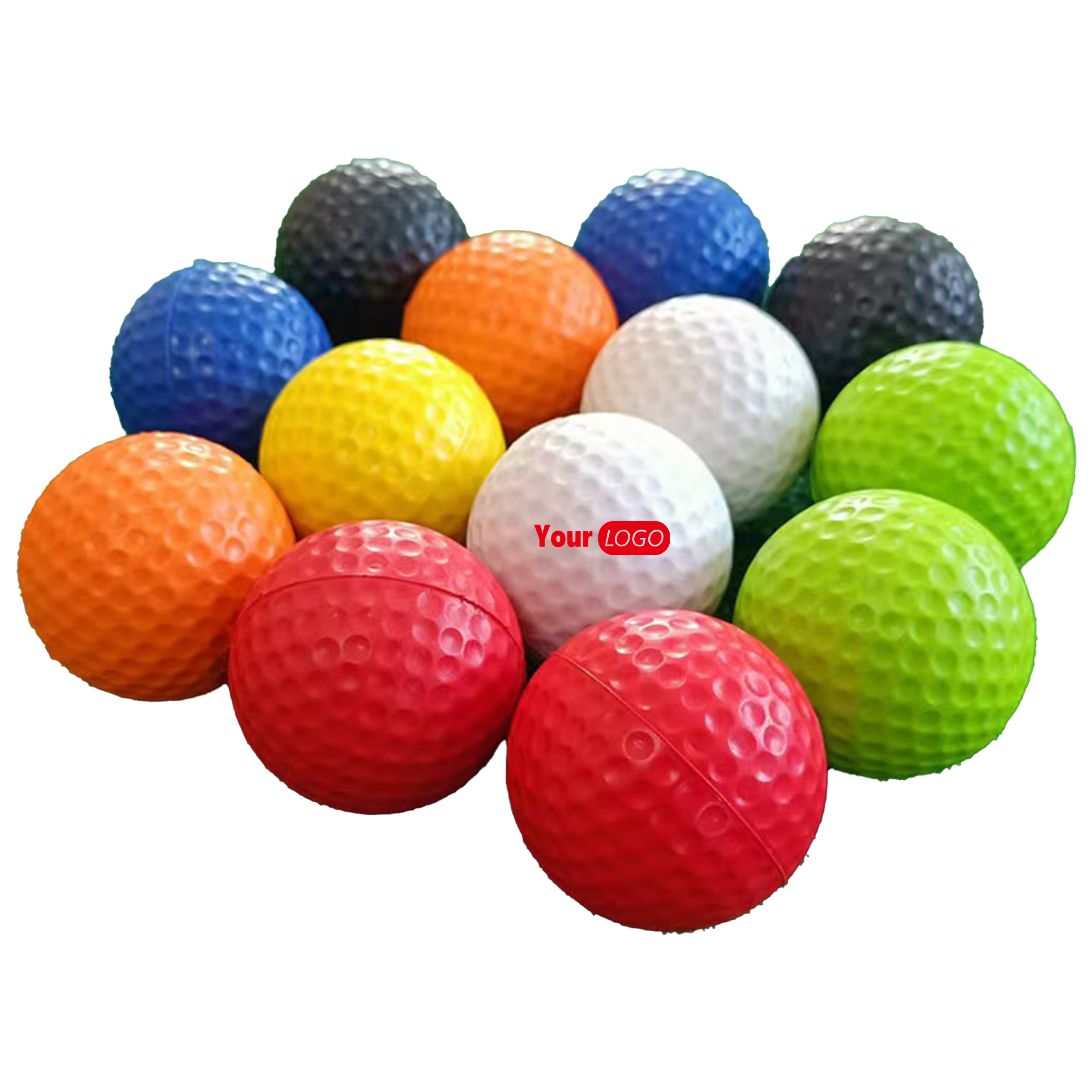 Polyurethane Logo-Ready Soft Golf Ball 2