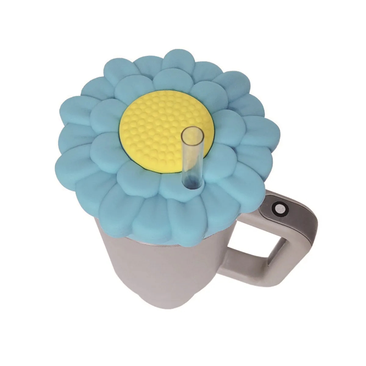 Silicone Lid Cup Decorative Dustproof Scratch Cover Topper 4