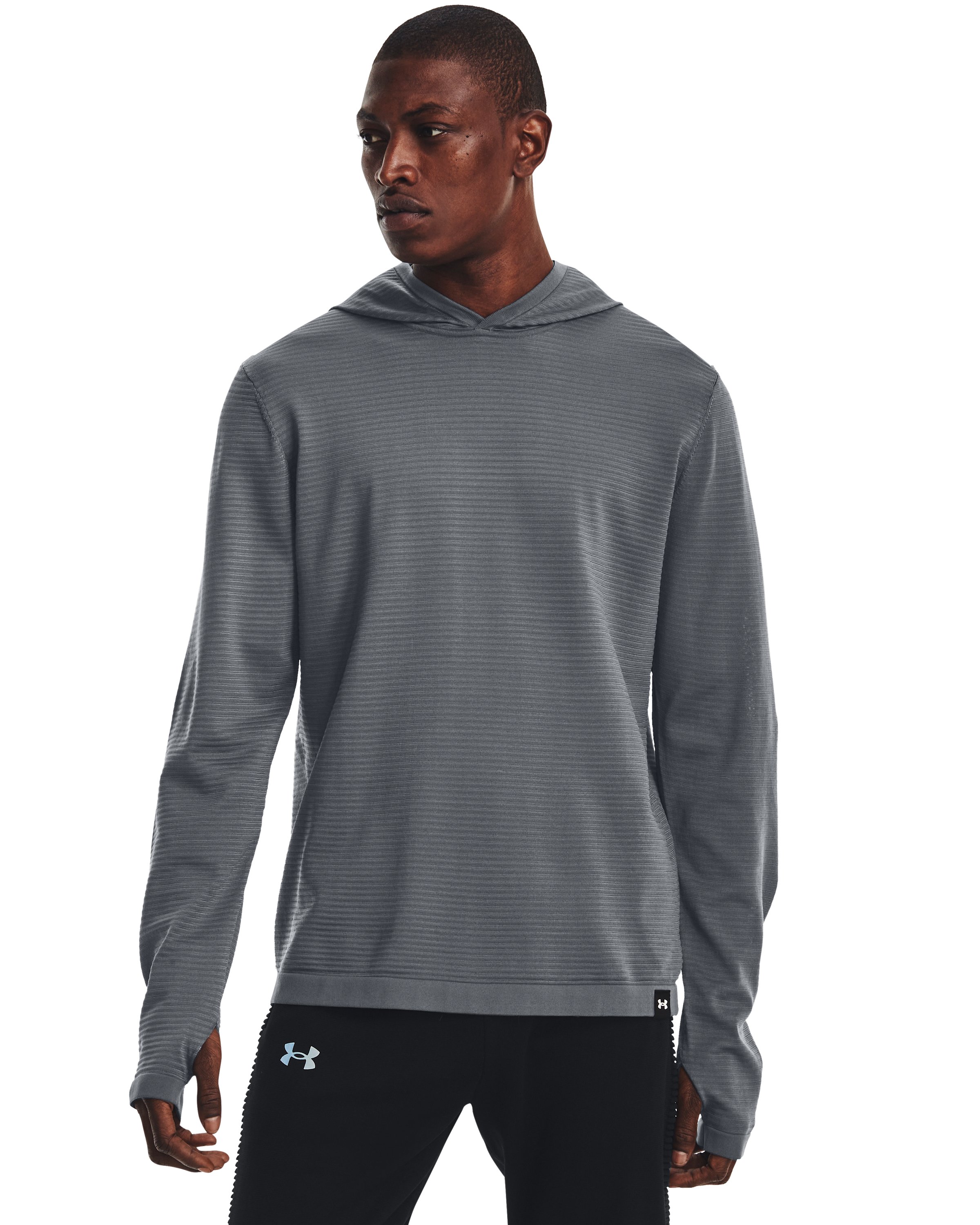 UA IntelliKnit Wind Men's Hoodie, custom hoodie or sweatshirt with logo imprint 5