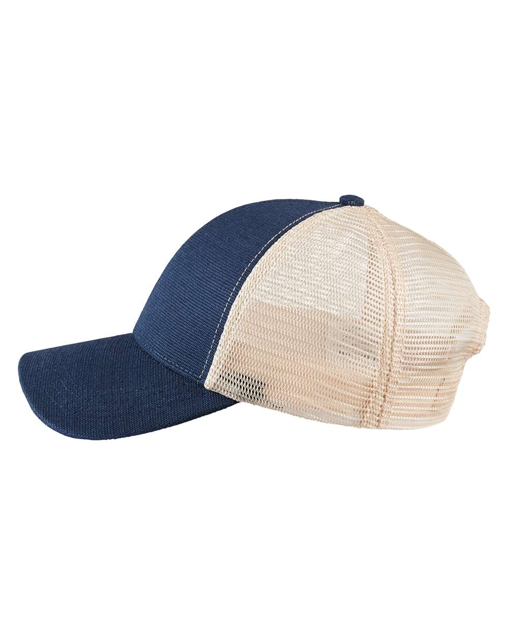 Structured Hemp Trucker Cap - EC7093 3