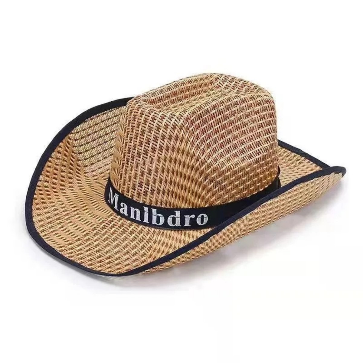 Breathable Straw Hat with Ribbon for Sun Coverage 1