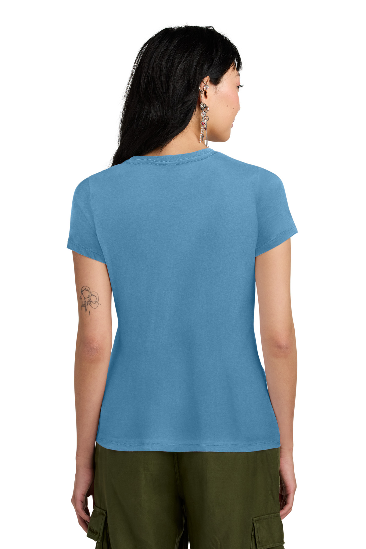 District Women's Perfect Weight Tee. DM104L 186