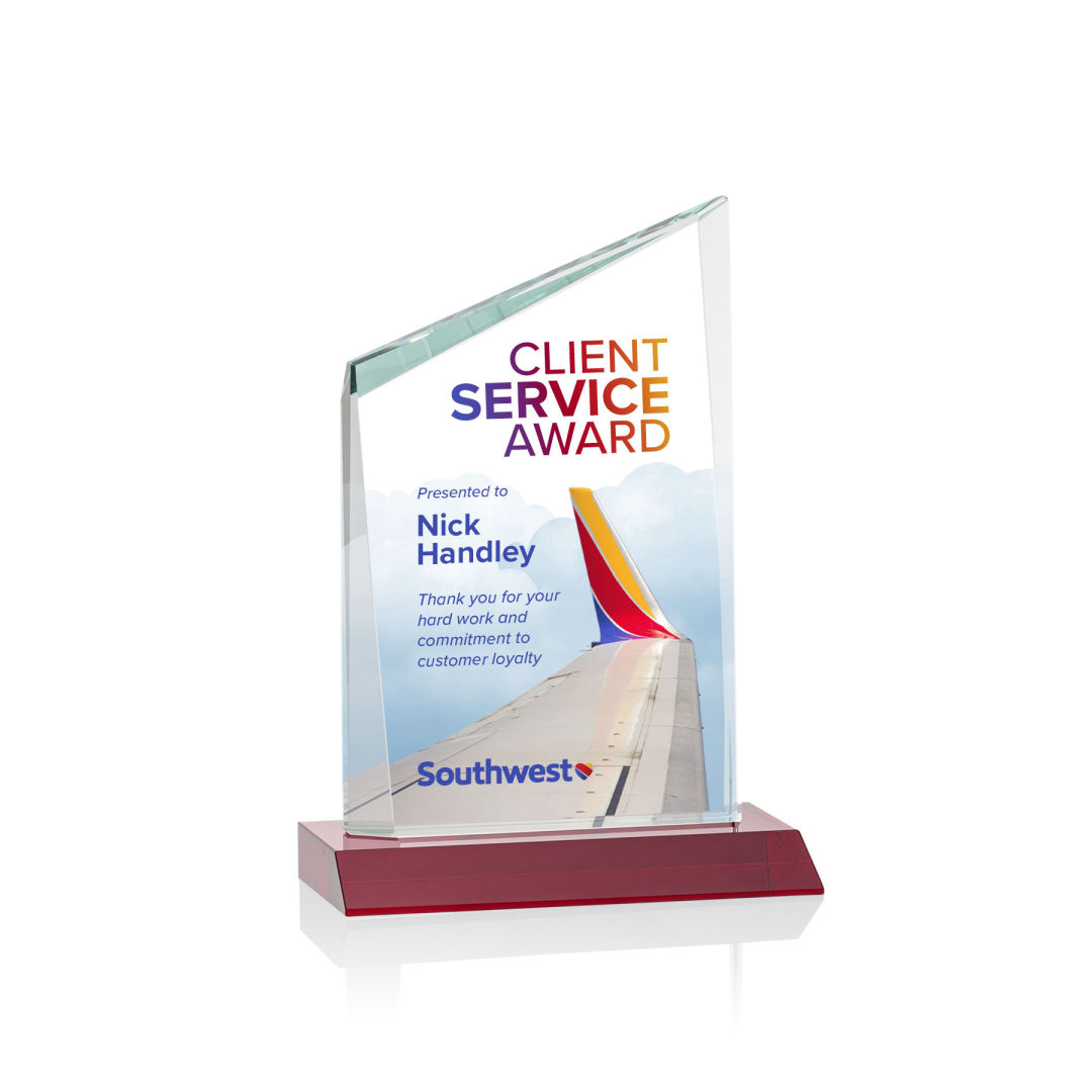 Scarsdale VividPrint™ Award - Red 2