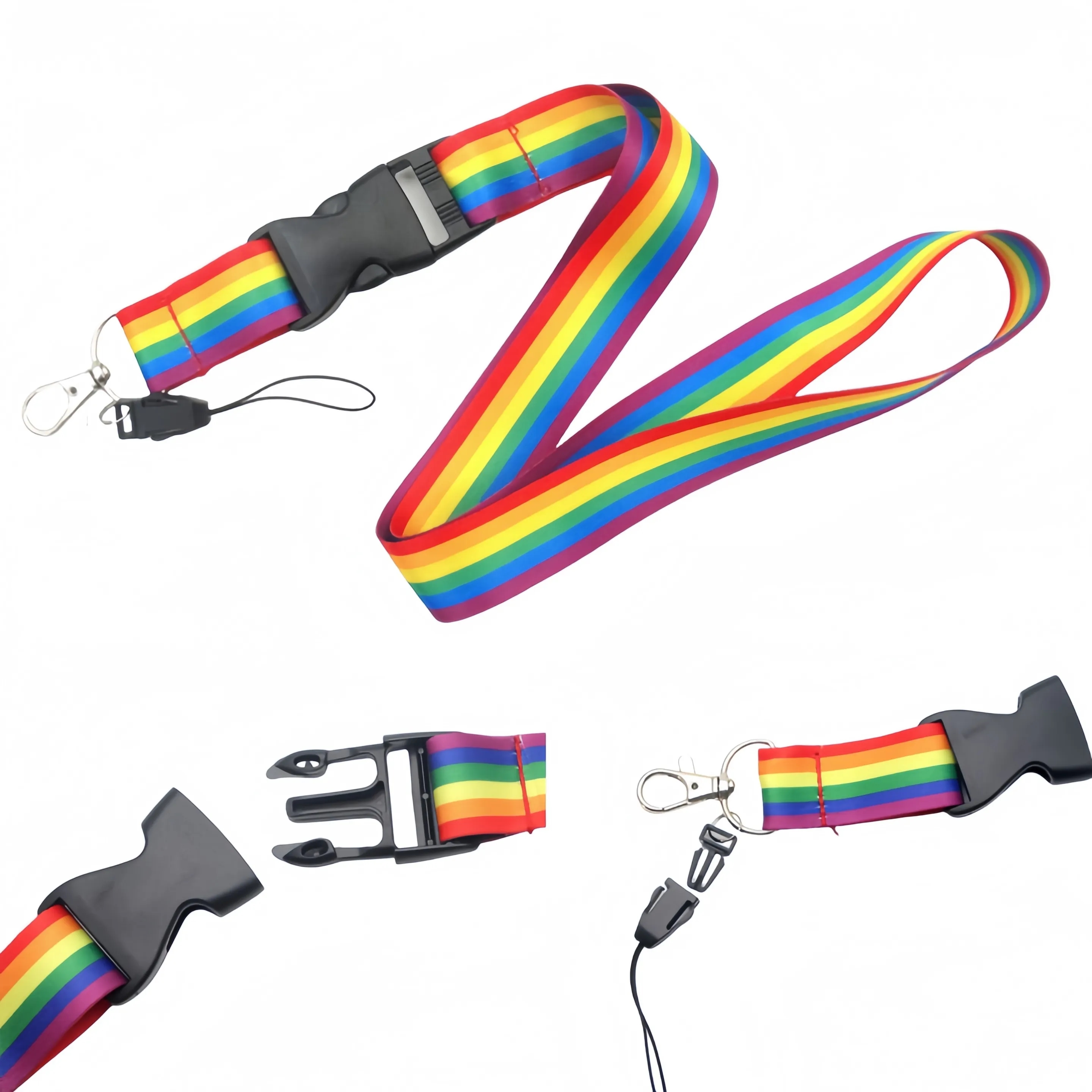 ID Card Rainbow Lanyard 4