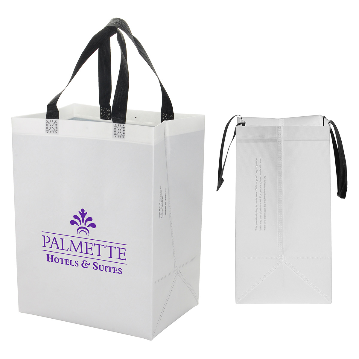 Calypso 75GSM Recycled Non-Woven Polypropylene Heat-Sealed Insulated Tote 18