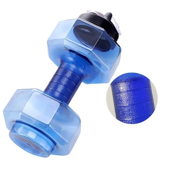 Dumbbell Water Bottle 2.6L Large Capacity 3